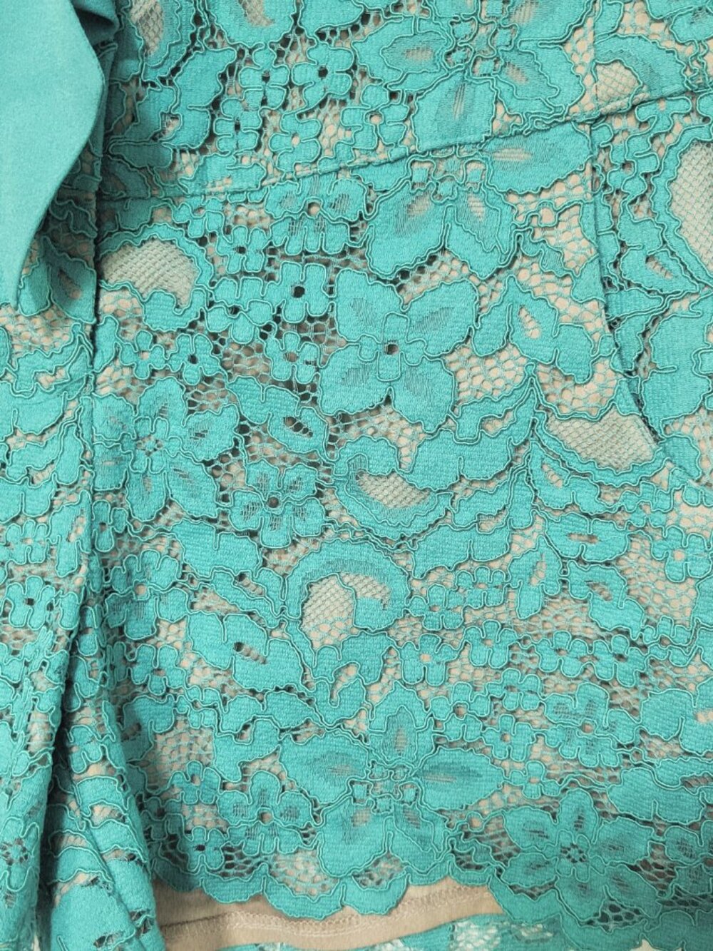Guess by Marciano Boho Festival Soft Girl High Waisted Lace Belted Pockets Short - Picture 5 of 11